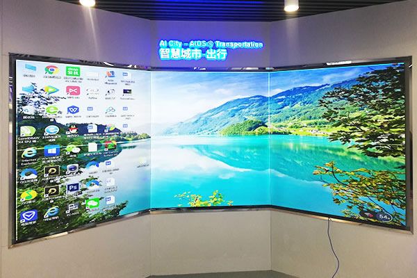 弧形拼接屏安裝方案如何設計_弧形拼接屏安裝注意點