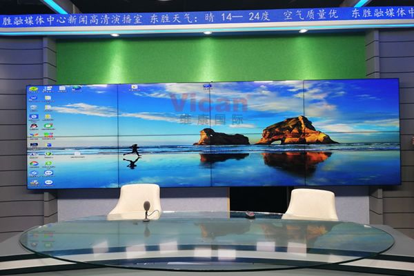 直播室背景大屏使用液晶拼接屏好，還是LED顯示屏好