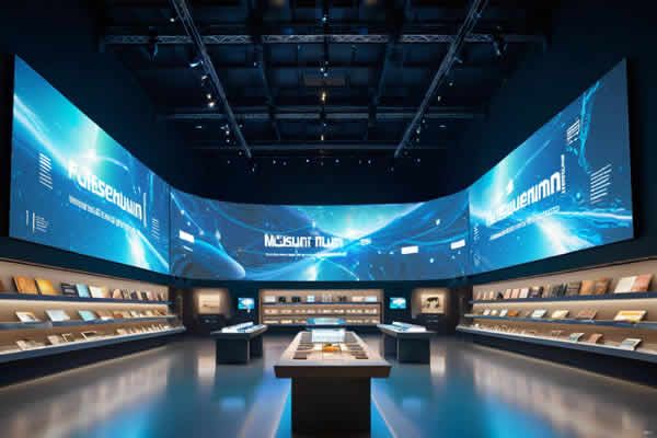 大型展廳 LED 屏幕解決方案設(shè)計(jì)